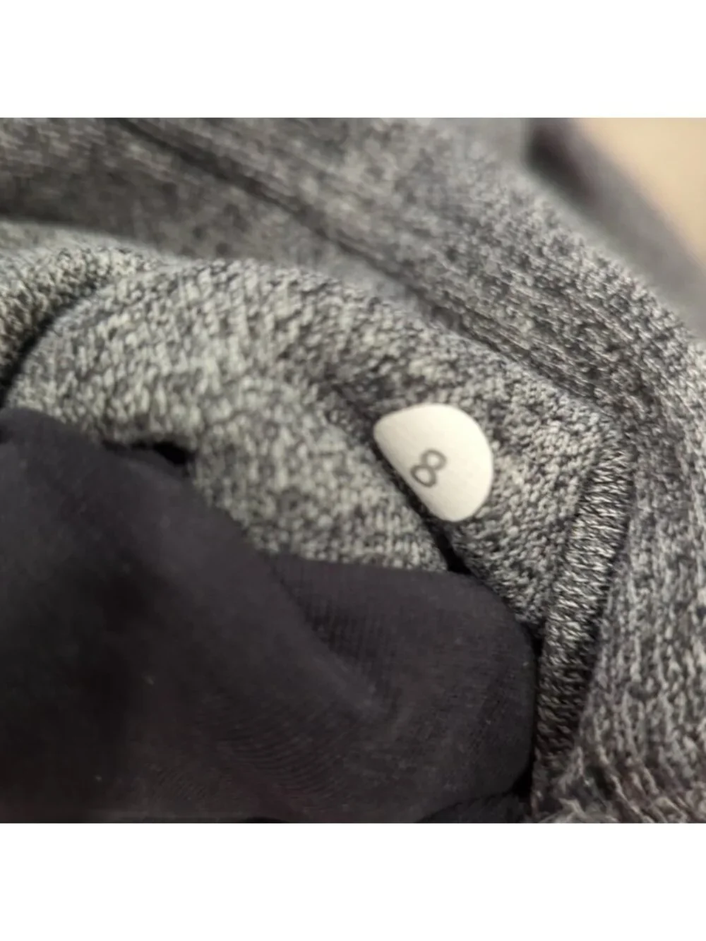 Lululemon Hug It Out Jacket Heathered Speckled Black